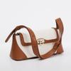 2025 New Women's Bag Versatile French Retro Single Shoulder Crossbody Bag Niche Baguette Bag Stylish Handbag for Women