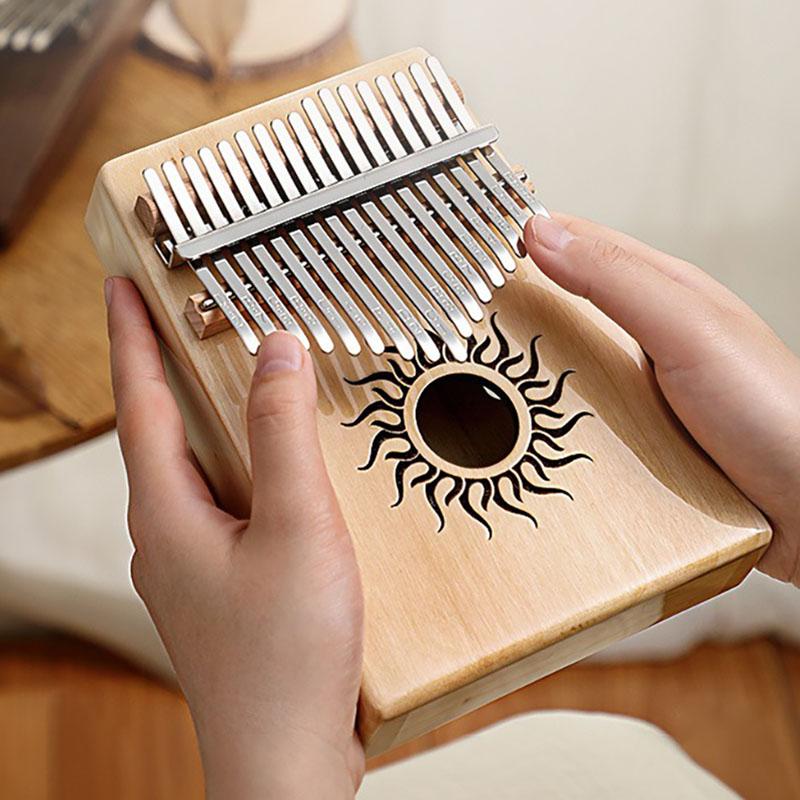 Portable Kalimba Professional Instrument Wood 21 Keys Kalimbas Leisure and Entertainment Gift