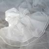 White Dog Wedding Dress Organza Princess Dresses Chihuahua Luxury Dog Clothes  Cat