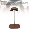 With Aluminum Alloy Supporting Bar Wood Base Walnut Headphone Stand  Audio Accessory Holder