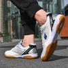 High Quality Shock Absorption Anti Skid Wear Resistant Fashion Sports Badminton Shoes Table Tennis Shoes Breathable Non Slip Sneakers