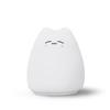 Glue pat lamp, cute cat silicone lamp, creative silicon colorful atmosphere mini gift, dry battery night light