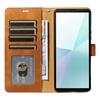 Suitable for Xperia 10 VI 2024 phone case, Sony 1 VI phone leather case, anti-theft flip cover protective case