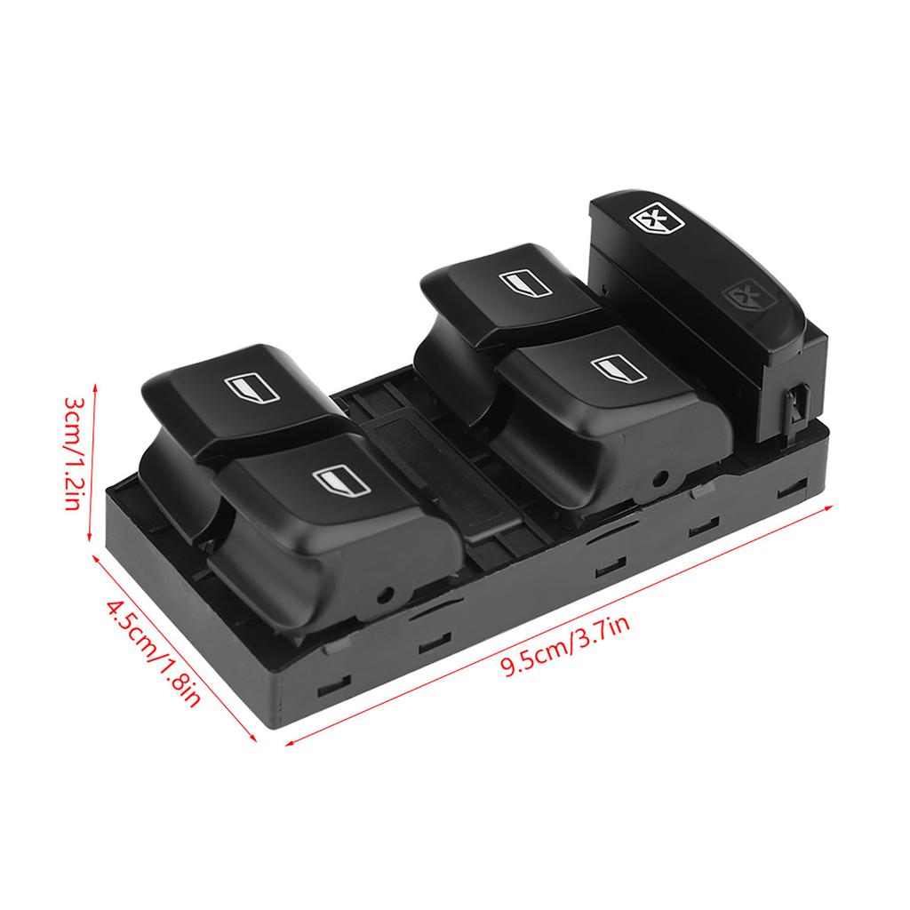 Автомобильный электропривод главного главного переключателя управления стеклоподъемниками для A4 S4 Q5 8KD 959 851