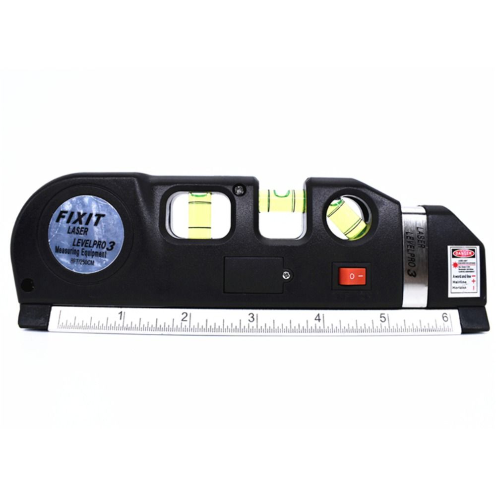 Standard Ruler Laser Level Adjustable Laser Ruler Multipurpose Cross Line Lasers Woodworking