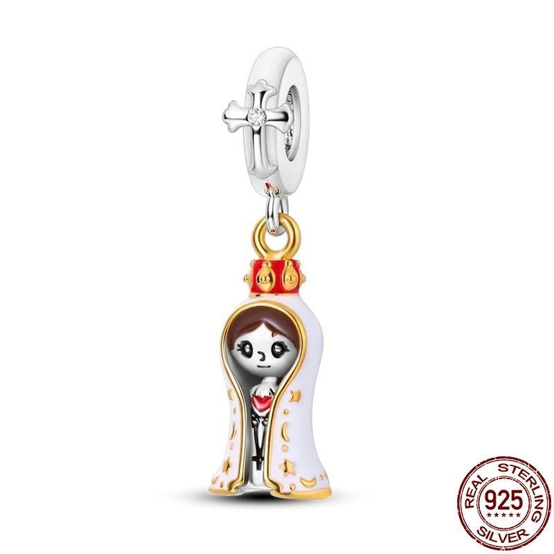 New In Copper Red Wine And Wine Glass Charm Beads Fit Bracelet Diy Pendant Woman Jewelry