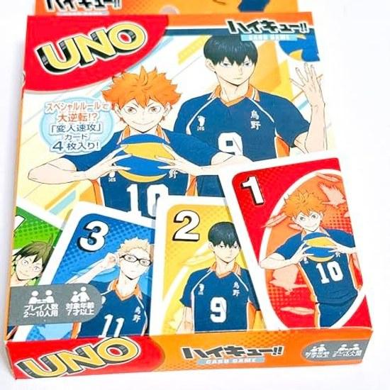 Игральные карты Uno Haikyuu Примерно В87Ш56мм Бумага