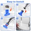 6PCS Kitchen Bathroom Sink Faucet Aerator Replacements Cache Aerators with 2 Key Removal Wrench Tool