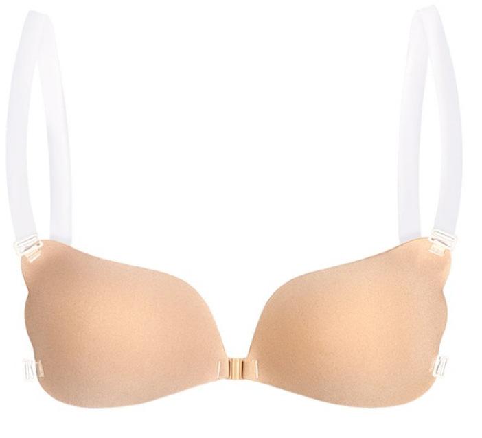 Silicone Invisible Push-Up Winged Breast Pasties: Strapless Breathable Bra for All Bust Sizes