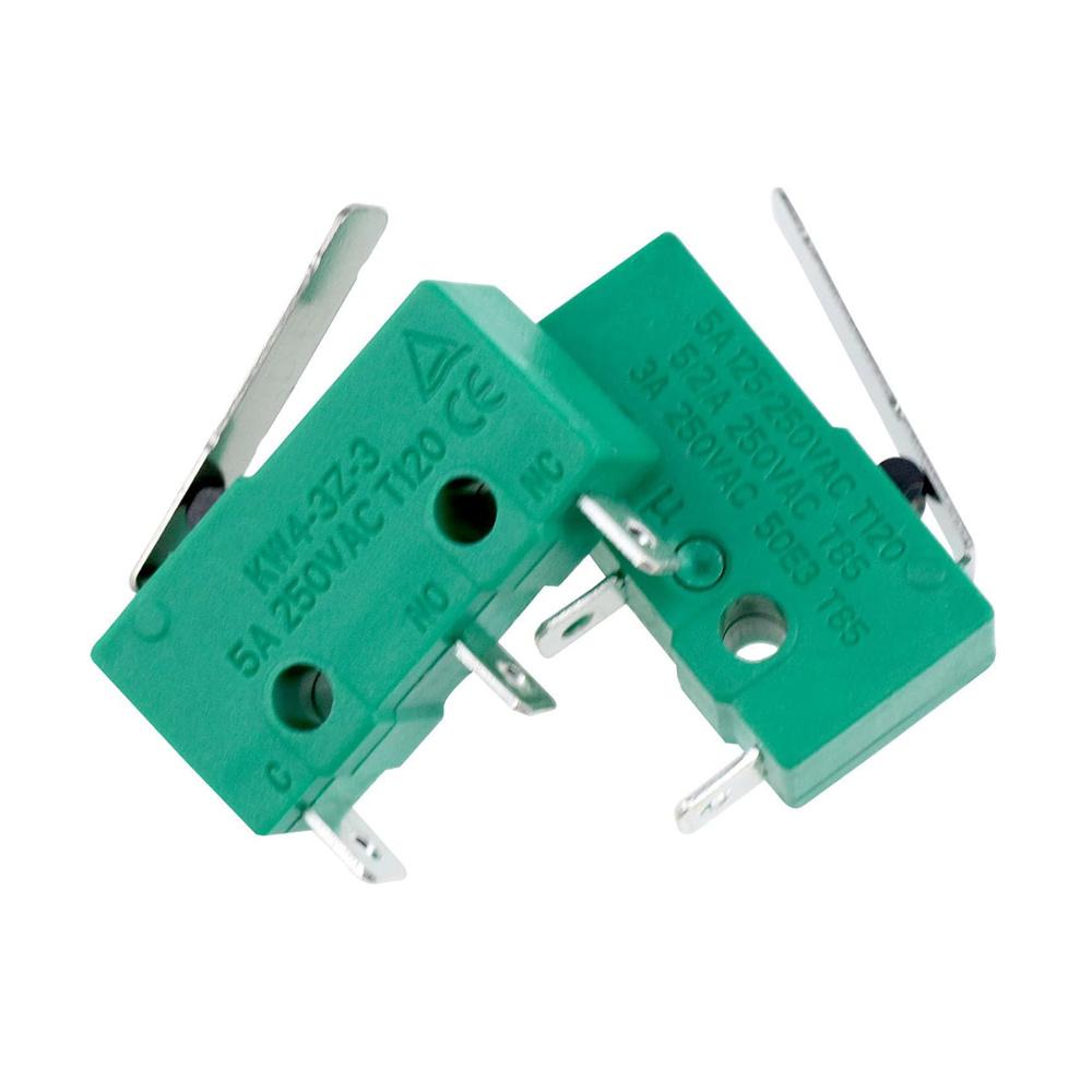 Микроконцевой выключатель KW4-3Z-3 Маленький микровыключатель с рычагом Нормально разомкнутый