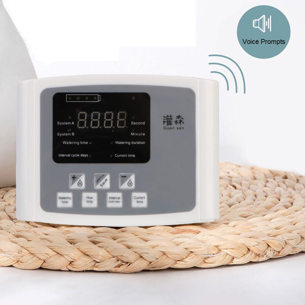 Автоматическое устройство для полива растений, система капельного орошения, таймер, устройство для капельного орошения сада, двойной насос, интеллектуальный солнечный контроллер, система таймера