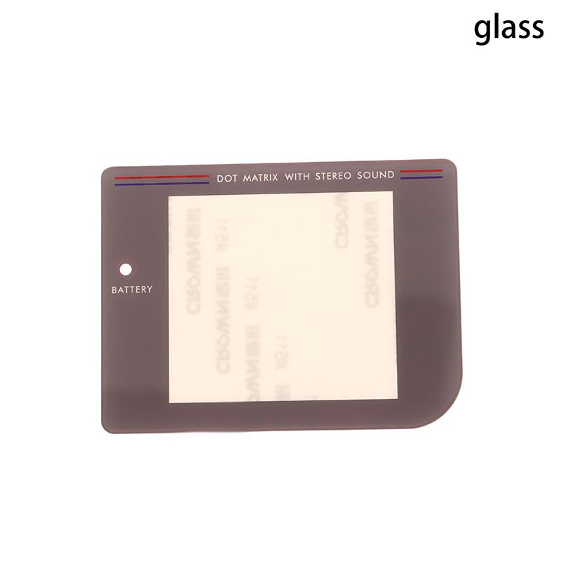 1 шт. Пластик или стекло для GB Classic Крышка линзы экрана для GB Gameboy Dmg Защитная линза для экрана