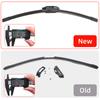 2 Wipers Car Wiper for INFINITI G37 V36 2008-2013 26" + 17" Front Wiper Blades Brushes Cutter Accessories