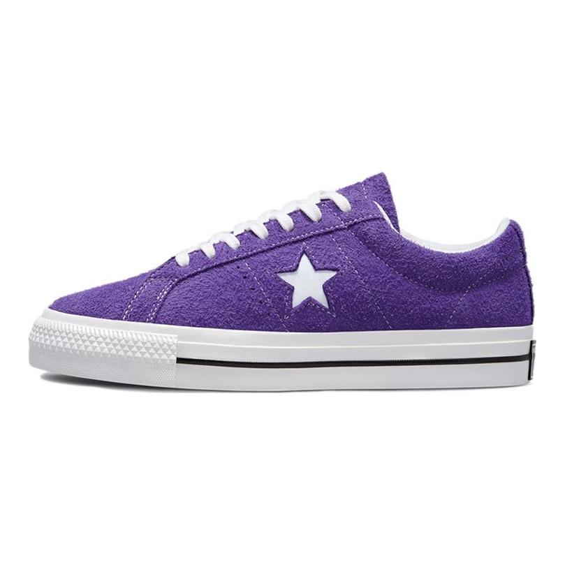 Converse Кроссовки унисекс One Star Low Court фиолетовые черно-белые 171586C