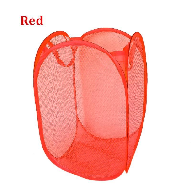 Складная корзина для белья, органайзер для грязной одежды, сетчатый мешок для хранения одежды в ванной, бытовая корзина