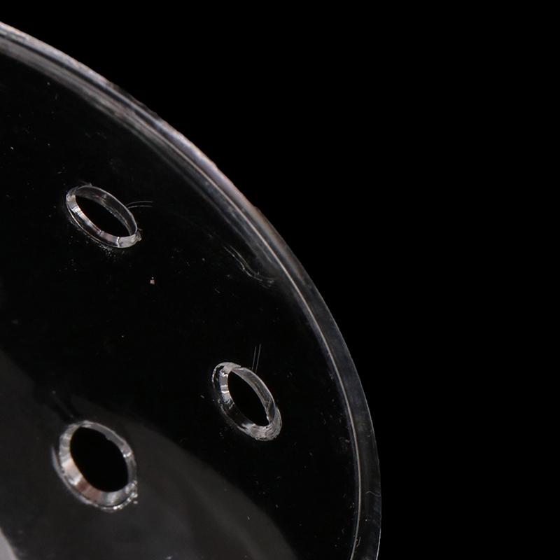 1шт пластиковый прозрачный пластиковый щиток для ухода за глазами с 9 отверстиями, необходимыми после операции