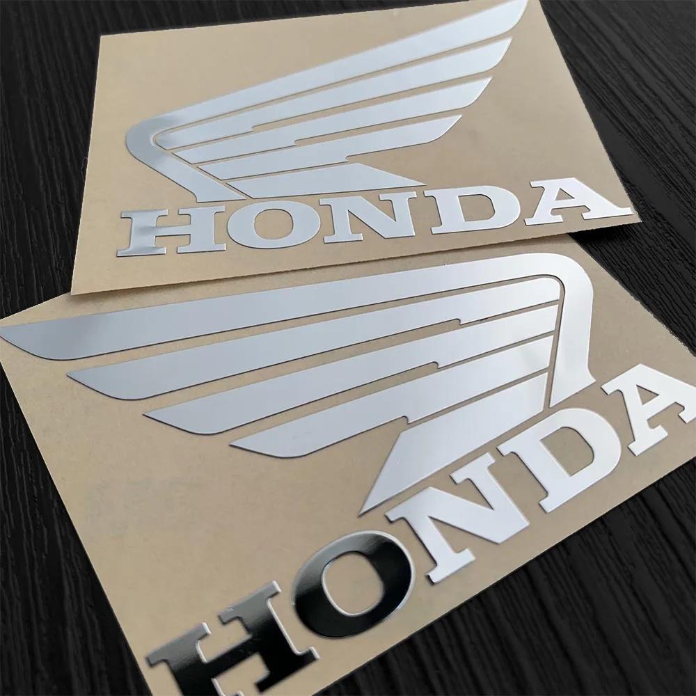 FPY1 Car Sticker Waterproof Modified Decorative for Honda Silver Gold Sticker Suitable for All Motorcycle Helmet Exhaust Pipe Decor