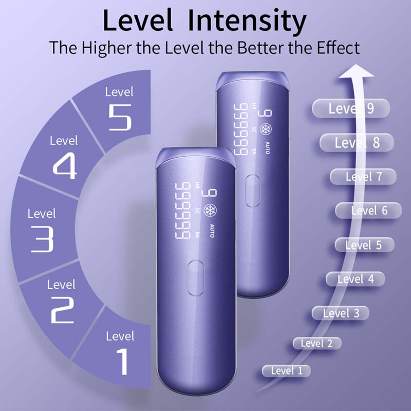 Mini Body Ice Cooling Handset Handy Painless Permanent Light Home Portable Ipl Machine Epilator Laser Hair Removal