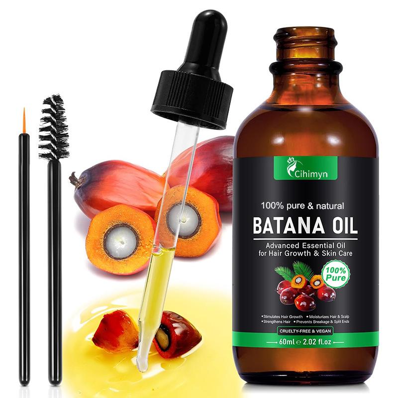 100% Pure & Natural Batana Oil Hair Growth Serum, Nourish Roots Strengthen Hair, 30ml
