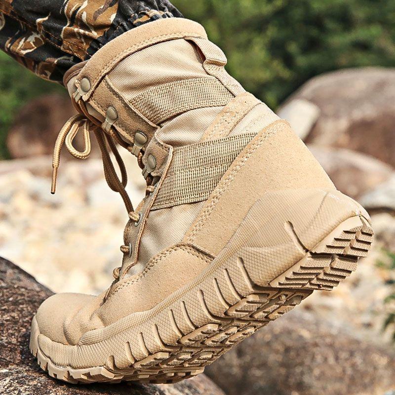 Men Tactical Boots Sport Hiking Shoes Outdoor Ankle Men Sneakers Men's Desert Combat Boots Boots Botas Hombre