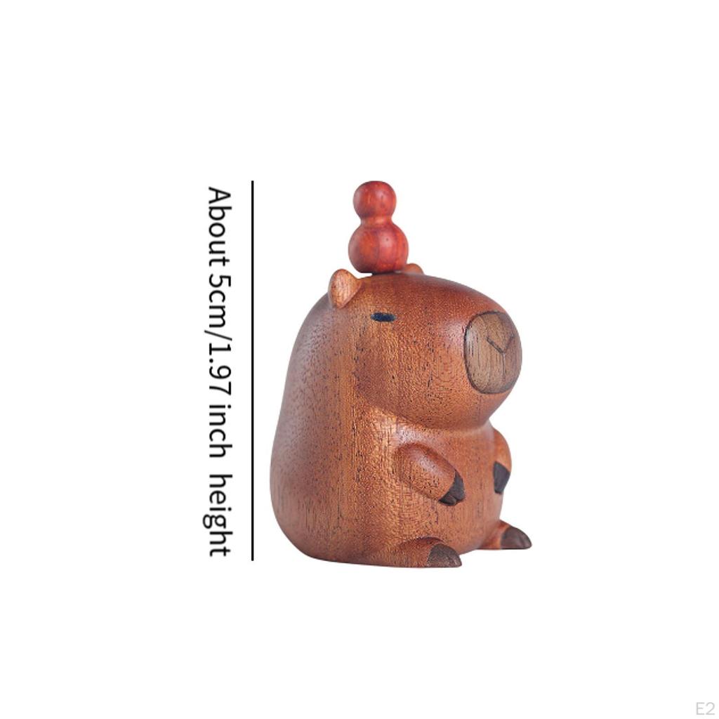 Capybara Figurine for Dashboard Decoration and Gift
