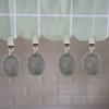 4Pcs Tablecloth Clip Compact Outdoor Tablecloth Weights Sturdy Marble Tablecloth Pendant for Picnics Parties