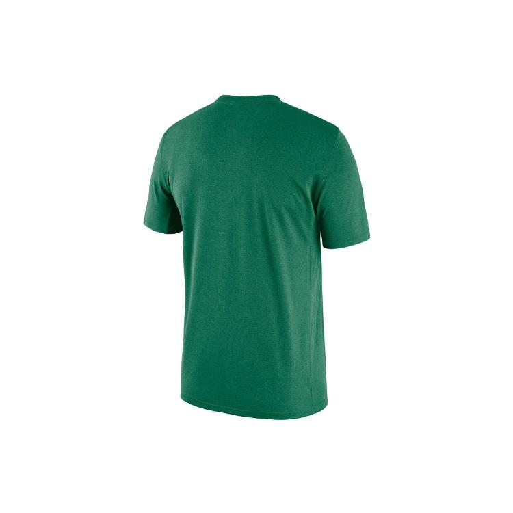 Air Jordan Boston Celtics Courtside Jordan NBA Casual Sports Round Neck Pullover Short Sleeve Green Men's DA6505-312