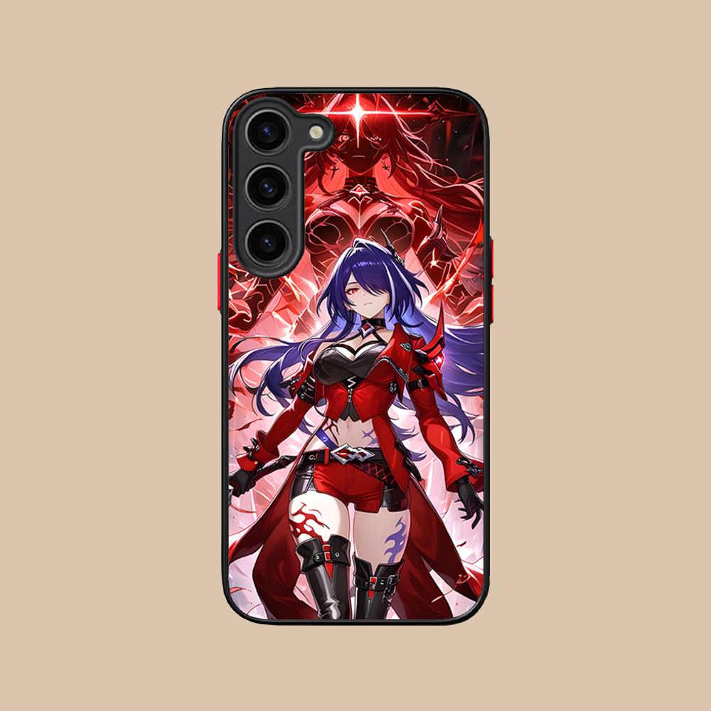 Силиконовый чехол HSR Acheron для мобильного телефона Samsung Galaxy S26 S25 S24 S23 S22 S21 Plus FE Ultra Цветной чехол