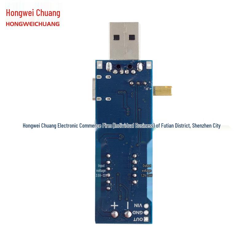 Adjustable Voltage Boost Power Module (9V, 1.2V, 24V) - Desktop Version