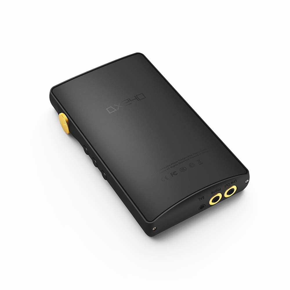 IBasso Audio DX240 iBasso Android Audio Player DAP Amplifier Замена потокового приложения подписки WAV MP3 FLAC 3,5 мм 2,5 мм (черный)