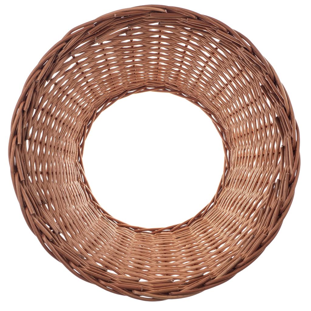 Osłona Na Stojak Pod Choinkę Wiklinowa 55 cm Osłonka Kosz Stojaka Naturalny