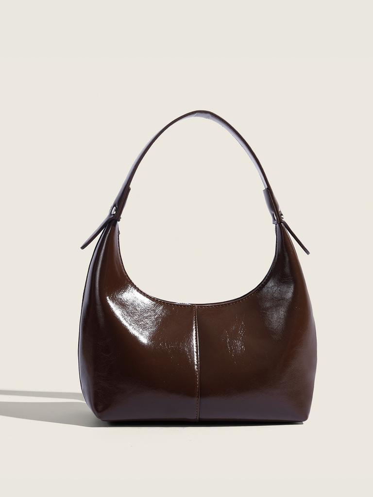 Женская сумка Tooxika Retro Versatile Underarm Bag, блестящая сумка-багет через плечо