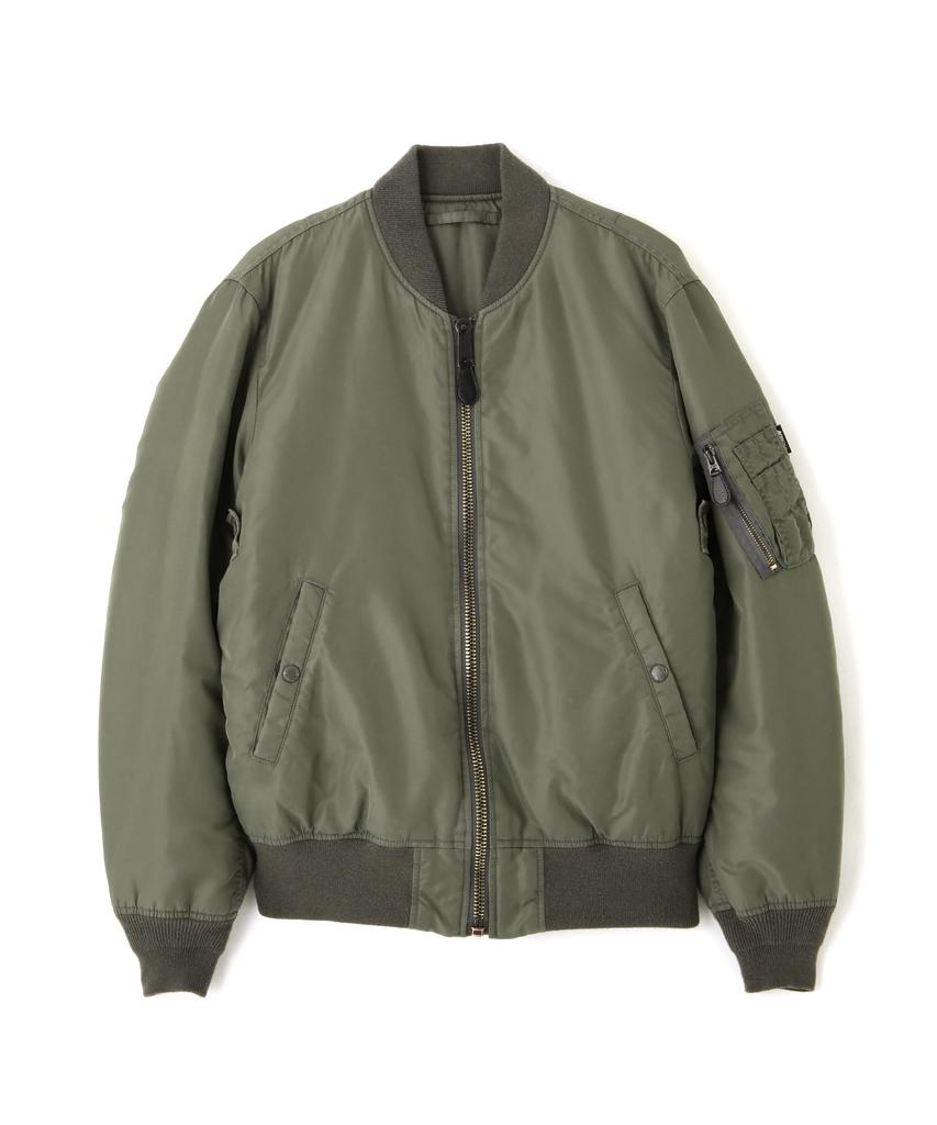 AVIREX WASHED MA-1 FLYING TIGERS Jacket Men's XL 401 Sage 783-5252012