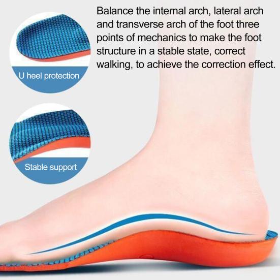 Flexible Insole Sweat Absorbing Sports Insole for Arch Support Fasciitis Relief Universal Breathable Orthopedic Insoles
