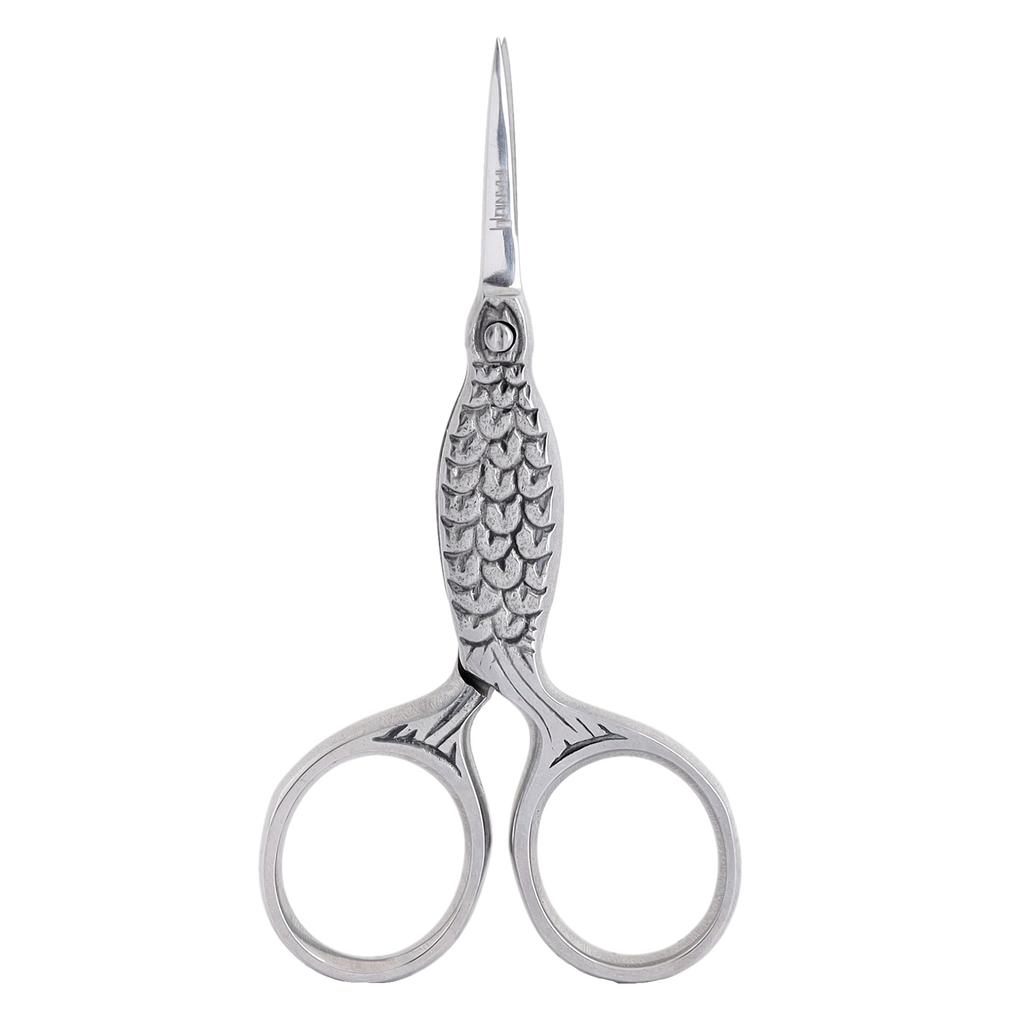 Nail Cuticle Scissors Straight Blades Cosmetic Manicure Pedicure Steel Spa Salon Silver