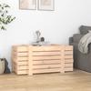 VidaXL Boîte de rangement 91x40,5x42 cm Bois massif de pin 824998