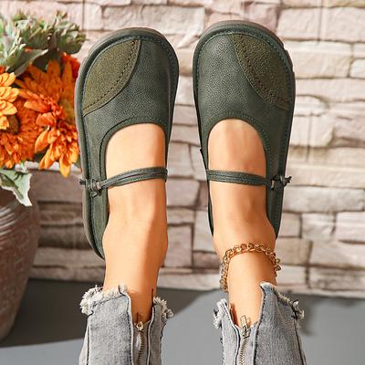 Мода 2025 Женские Этнический Стиль Лоферы Женская Обувь Балетки Тренд т Ретро Мода Босиком Удобные