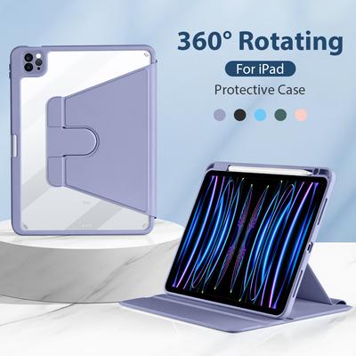Чехол для Ipad Air 5 4 2021, чехол для Ipad Pro 11 12,9 Mini 6 2020 10,2 8, 9, 9, 10 поколения, аксессуары с вращающимся на 360° корпусом