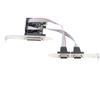 PCIE To 2 DB9 RS232 Serial Ports   1 DB25 Parallel LPT Port Adapter Card for Desktops