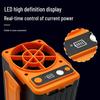Rechargeable Portable Waist Clip Fan for Summer Cooling, Outdoor, and Construction Use