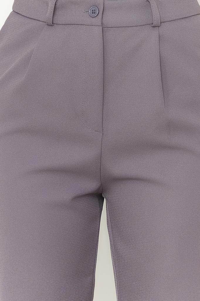 Женские модные новые брюки, серые широкие тканые брюки с широкими штанинами