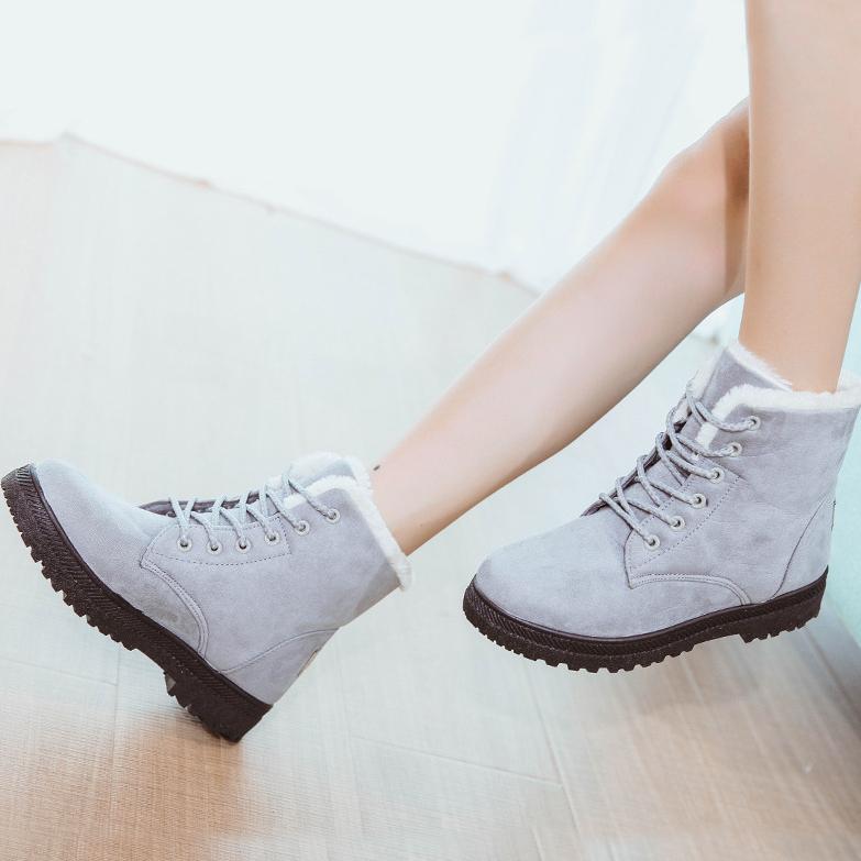 2023 Fashion Boots Winter Boots Snow Boots Women's Large Size Warm Boots Women's Cotton Shoes