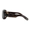 Dior Logo Arm Square Sunglasses Unisex sunglasses Tortoise LADY-9522