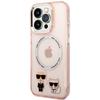 Etui do iPhone 14 Pro Max Karl Lagerfeld MagSafe Różowe