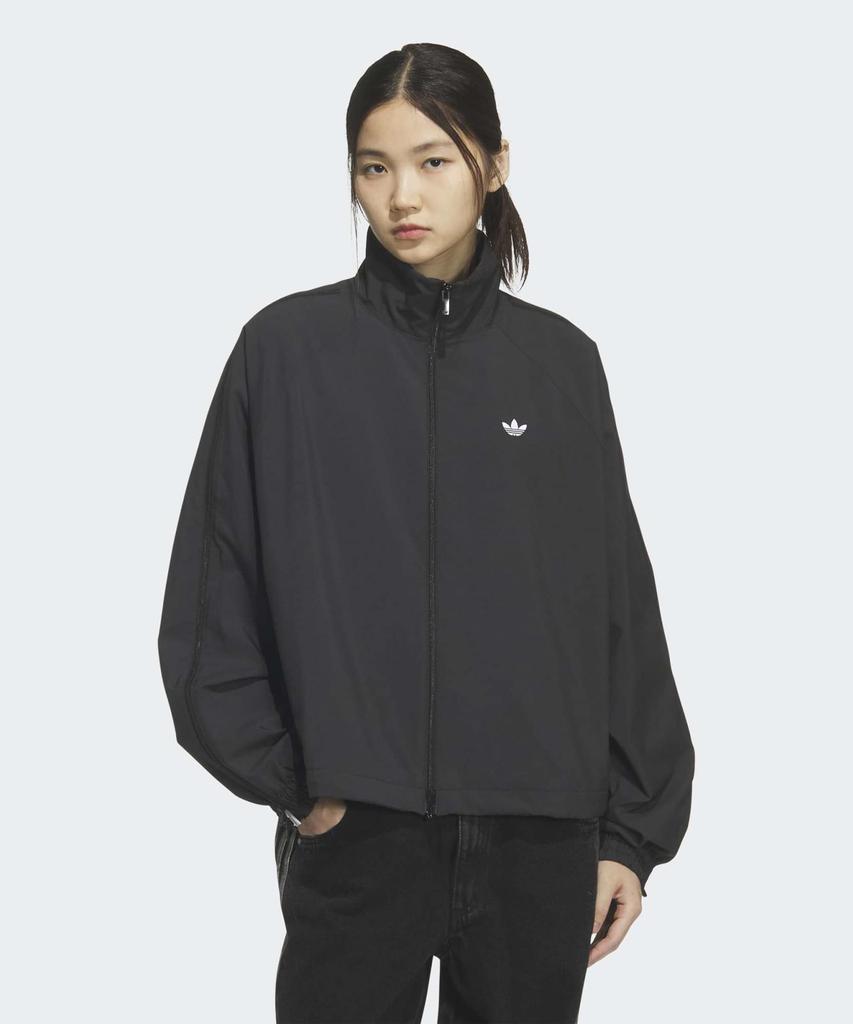 Adidas 3-Stripe Zip Track Top - Black / Hz0849