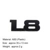 3D Премиум ABS Наклейка на Автомобиль 1.8 Буква Значок на Кузов Декаль Внешнее Украшение