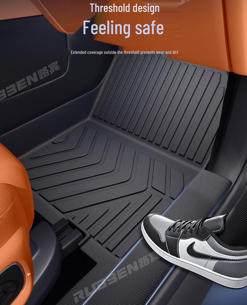 Leapmotor C10/C11/B10 TPE Накладка на порог двери и коврик для ног в багажнике