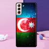 Чехол для телефона с флагом Азербайджана для Samsung Galaxy S25 Ultra S24 Ultra S9 S10 S20 S21 S22 Plus S23 S24 FE