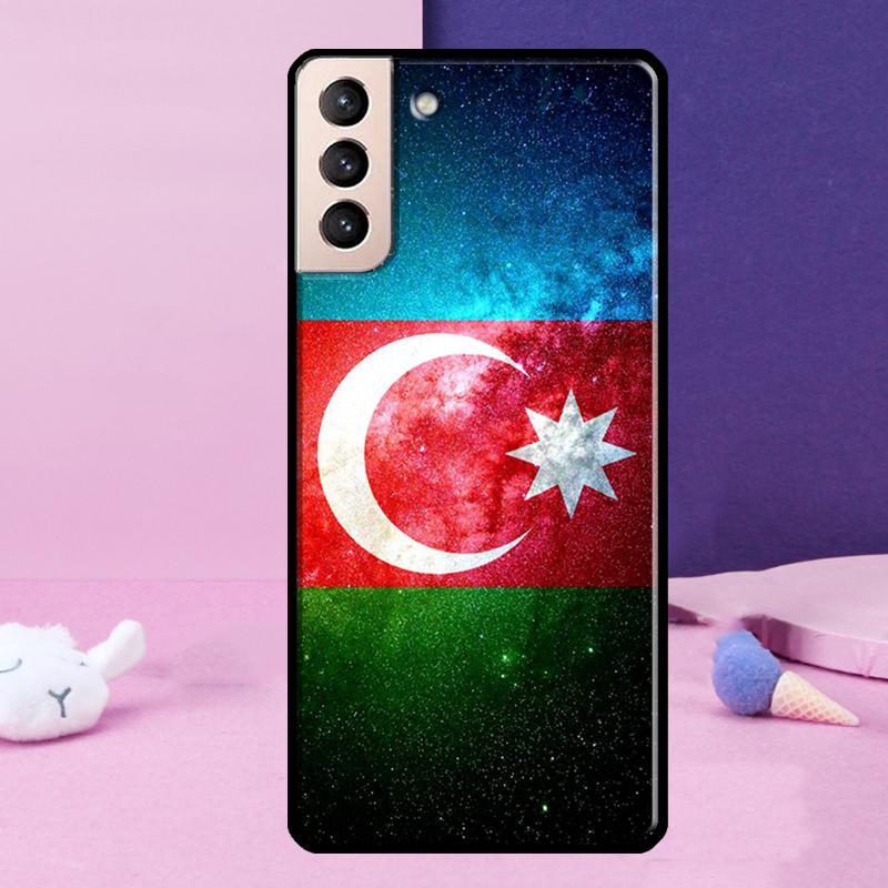 Чехол для телефона с флагом Азербайджана для Samsung Galaxy S25 Ultra S24 Ultra S9 S10 S20 S21 S22 Plus S23 S24 FE