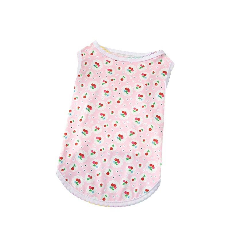 New Summer Pet Dog Kitten Vest Breathable Comfortable Cute Puppy Dog Clothes